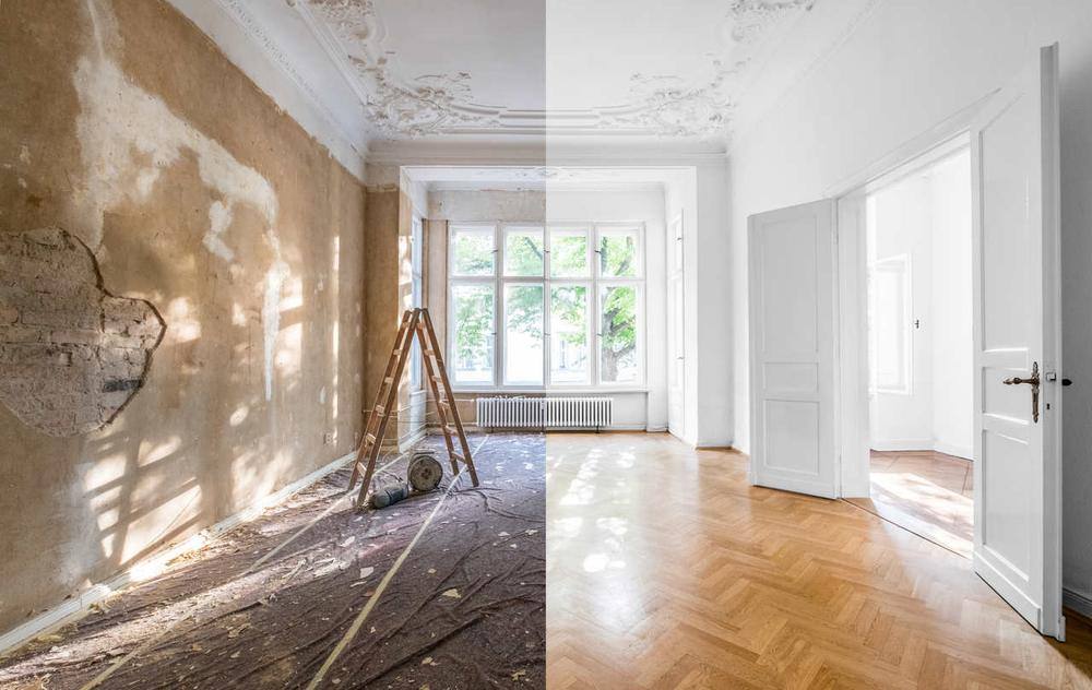 Gut Renovation — Full tear-out down to substrate before rebuild — electrical, plumbing, and frami